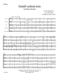 GENTIL SENORA MIA BRASS QUINTET P.O.D. cover Thumbnail